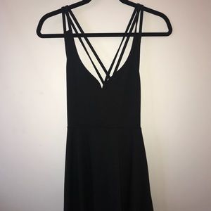 Strappy flare open back dress from FOREVER 21